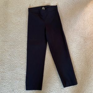 Black cropped pant